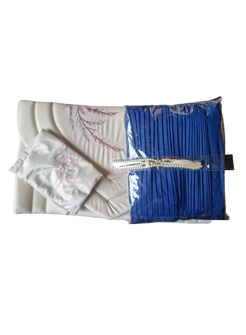 Prayer Mat Set With a Prayer Dress For Women Color May Vary  - Image 4
