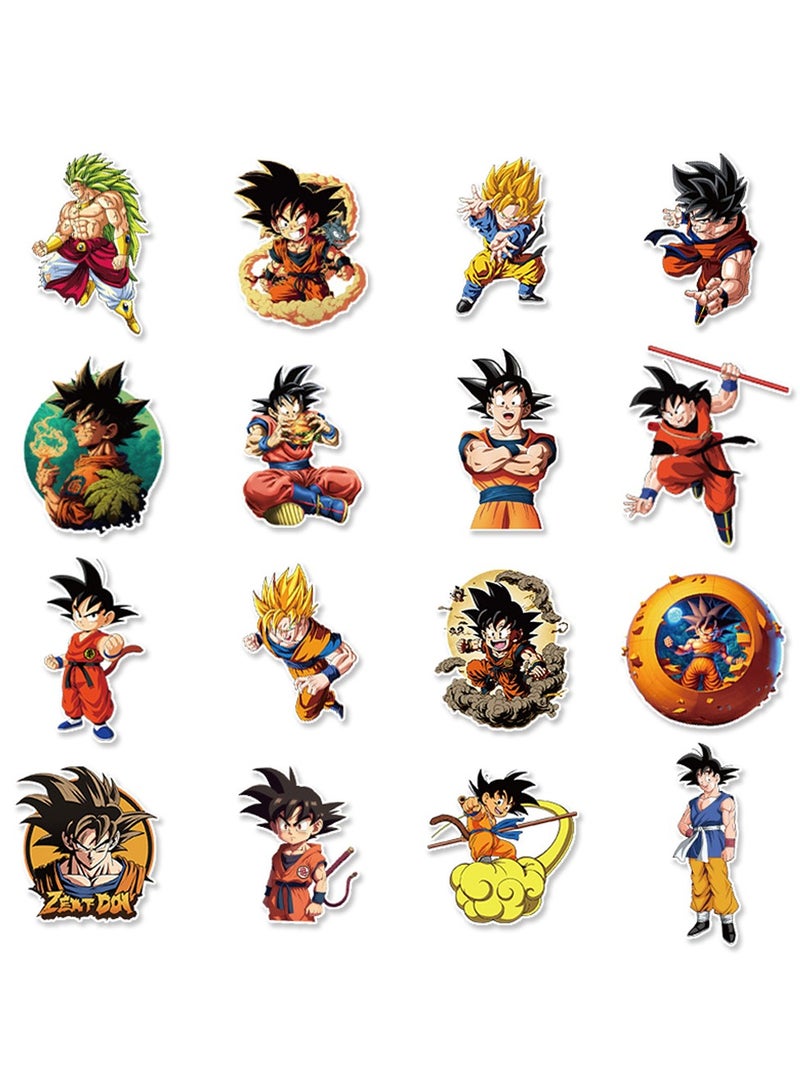 50-Piece Anime Stickers Waterproof Vinyl Stickers for Laptop - Image 3