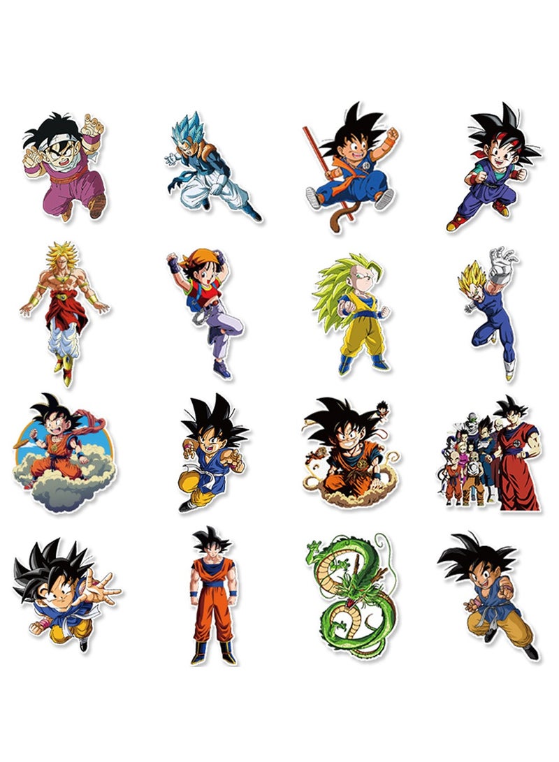 50-Piece Anime Stickers Waterproof Vinyl Stickers for Laptop - Image 4