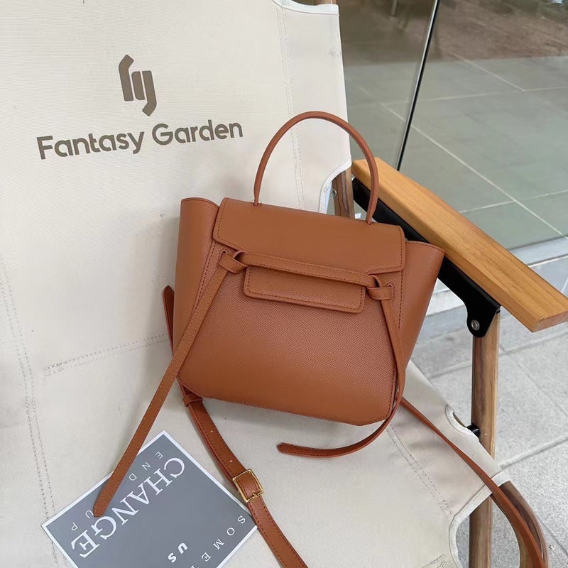 Women'S Handbag 2023 New Brand Winter Genuine Leather Wedding Bag Wing Bag Crossbody High-End Bonito Bag Work Clothing - Image 1