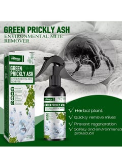 SOUTH MOON 100ml Green Pepper Mite Removal Spray Mite Removal Agent Effective Mite Spray for Mattresses, Upholstery & Bed - Against Mites and Allergens Anti-mite Spray Mite Spray Bed Bug Spray  - Image 3