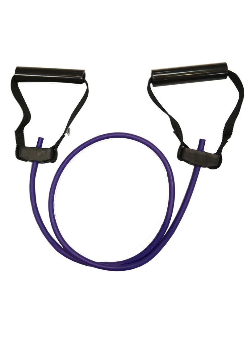 Sports Origin First Place Exercise Tubing | Resistance Band for Strength Training, Physical Therapy, Rehab, Home Gym & Workout with Plastic Handles