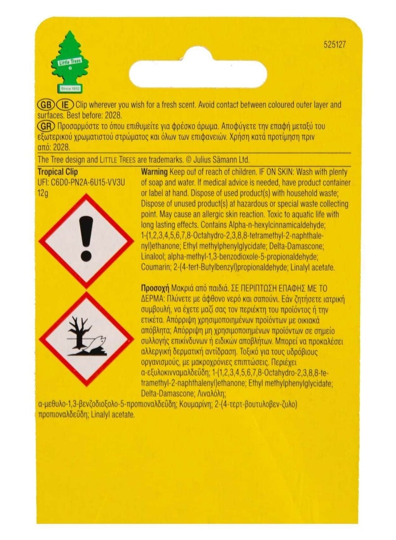 Little Trees Clip Air Freshener Tropical - Image 2