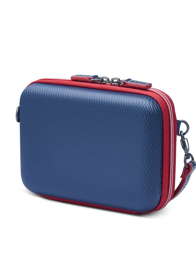 DELSEY Paris Chatelet Air 2.0 Hardcase Clutch With Removable Shoulder Strap Blue