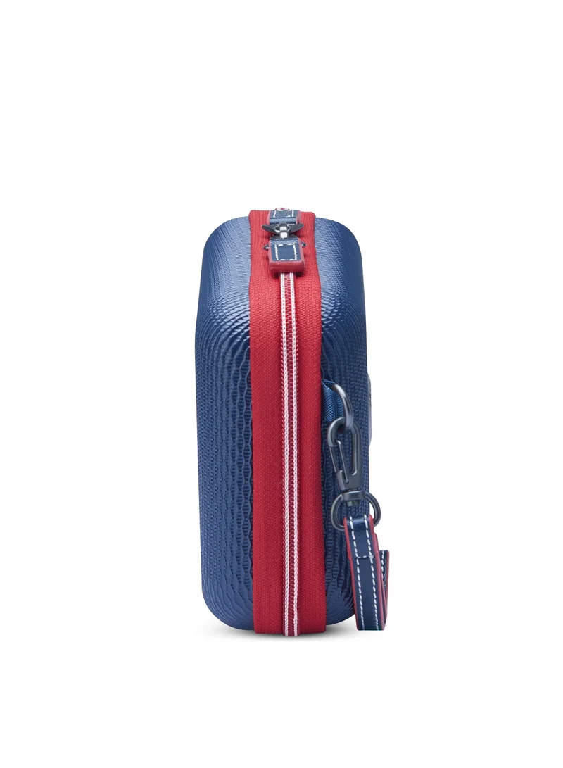 DELSEY Paris Chatelet Air 2.0 Hardcase Clutch With Removable Shoulder Strap Blue