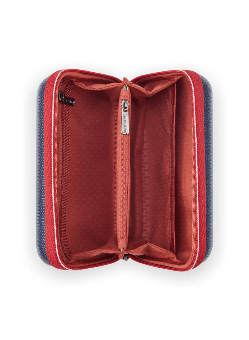 DELSEY Paris Chatelet Air 2.0 Hardcase Clutch With Removable Shoulder Strap Blue