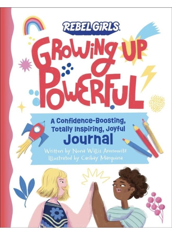 دفتر يوميات النمو القوي - دفتر ملهم تمامًا يعزز الثقة ويبعث على الفرح - غلاف ورقي