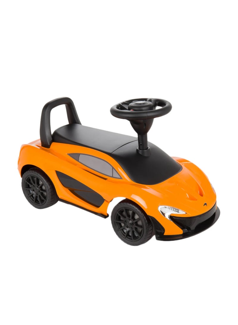 Mclaren Pusher Car - Orange - Image 1