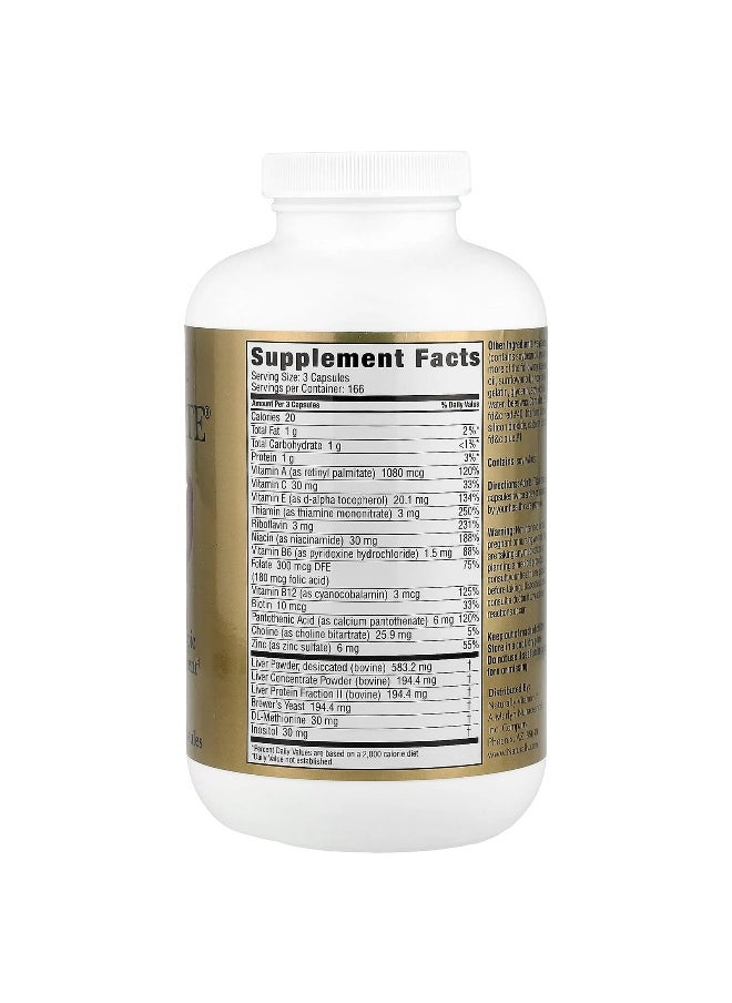 Naturally Vitamins Naturally Vitamins, Marlyn®, Hep-Forte®, 500 Soft Gelatin Capsules  - Image 2