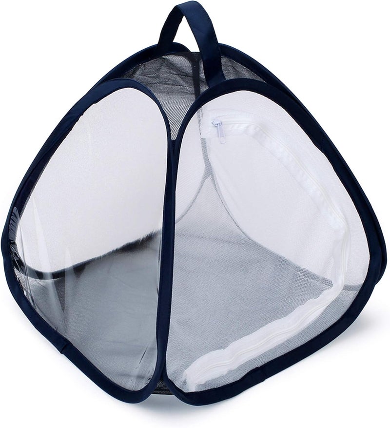 RESTCLOUD Mini Butterfly Habitat, Insect Mesh Cage, Bug Terrarium Pop Up 11" x 11" Tall - Image 1