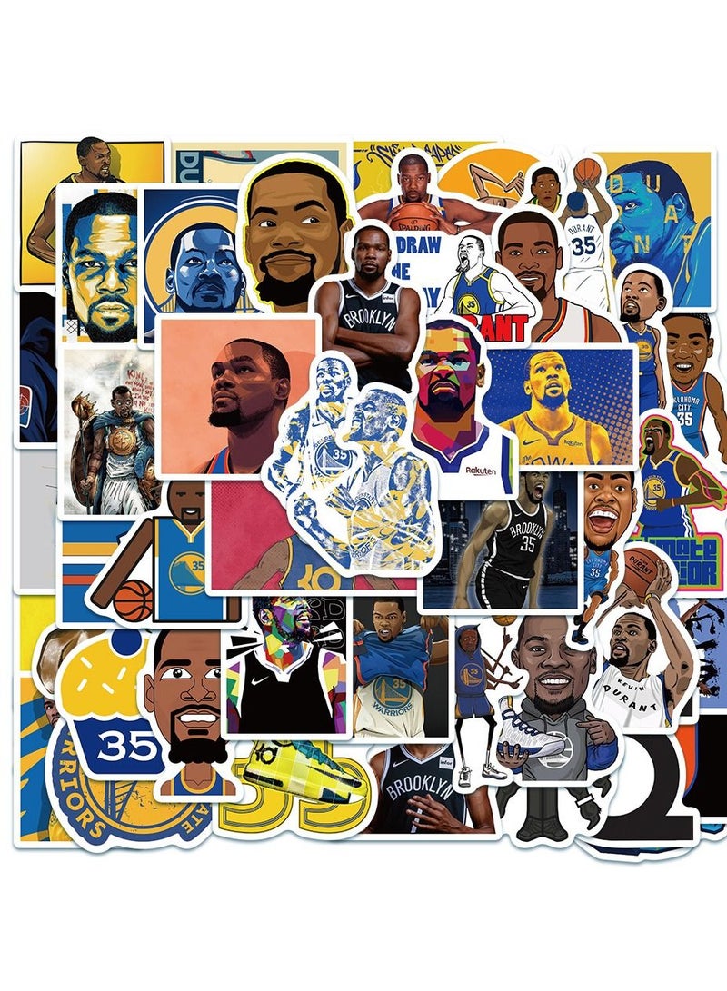 general 50-Piece Kevin Durant Cute Vinyl Waterproof Sticker