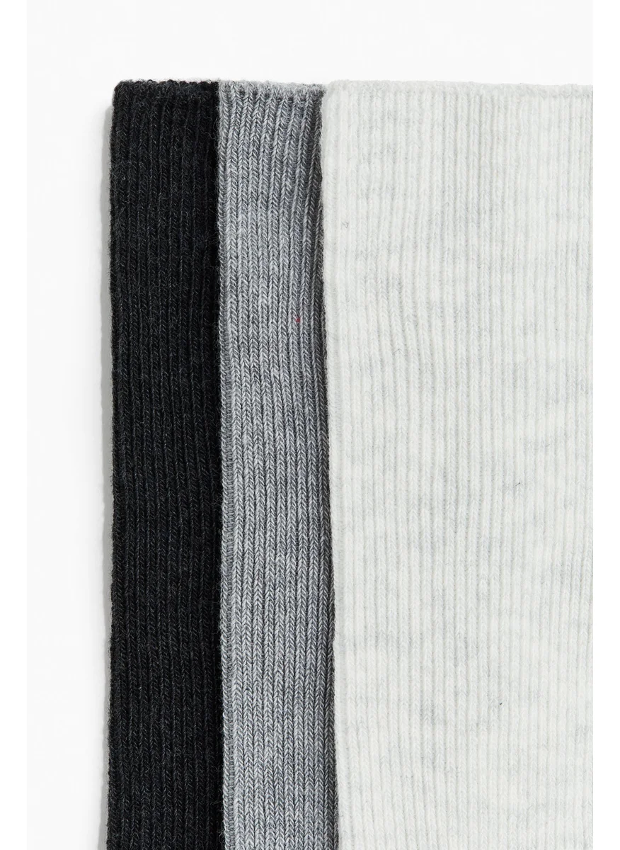 اتش اند ام 3-Pack Ribbed Socks