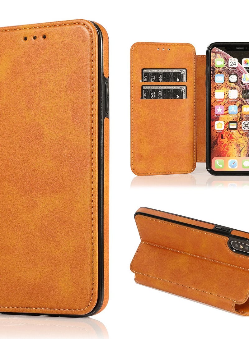 Loquat Suitable For iPhone Flip Type Fall Proof Leather Case - Image 2