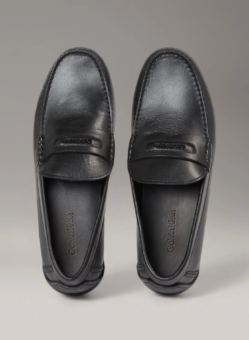 CALVIN KLEIN Leather Loafers - Image 3
