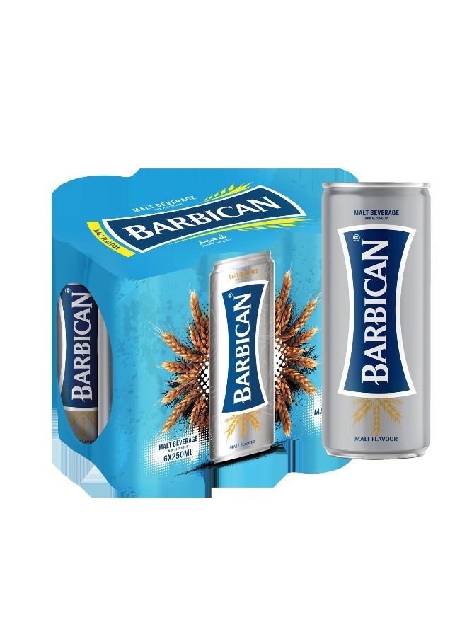 Barbican باربيكان مشروب شعير غير كحولي 250 مل في علبة × 24 عبوة - Image 4