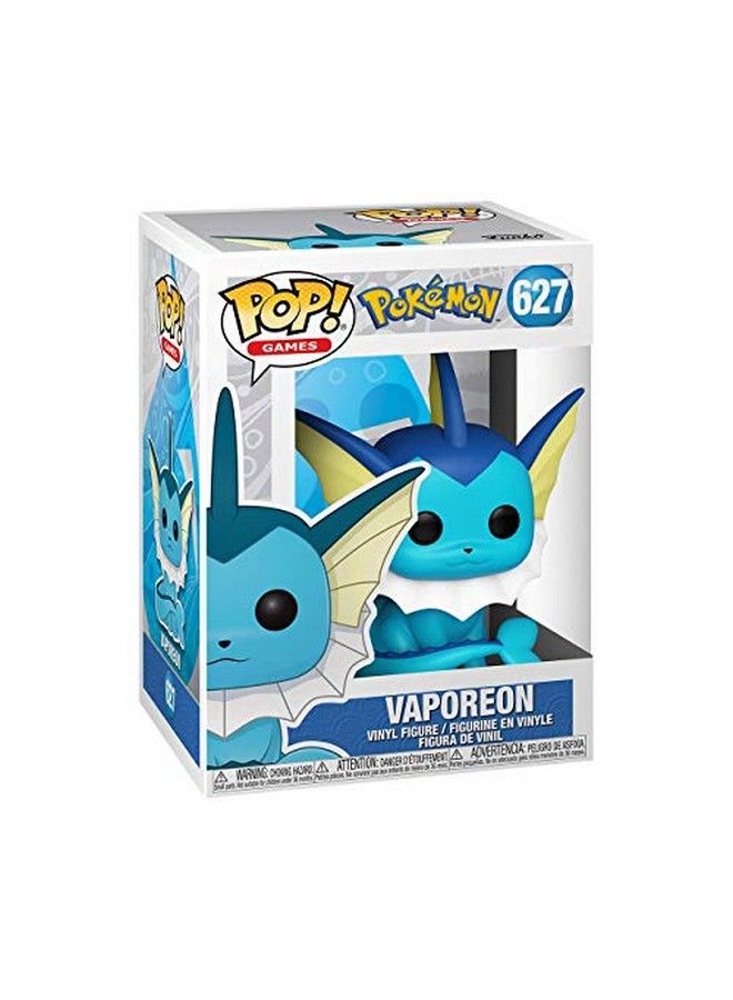 Funko Pop! Games: Pokemon Vaporeon Vinyl Figure - Image 3