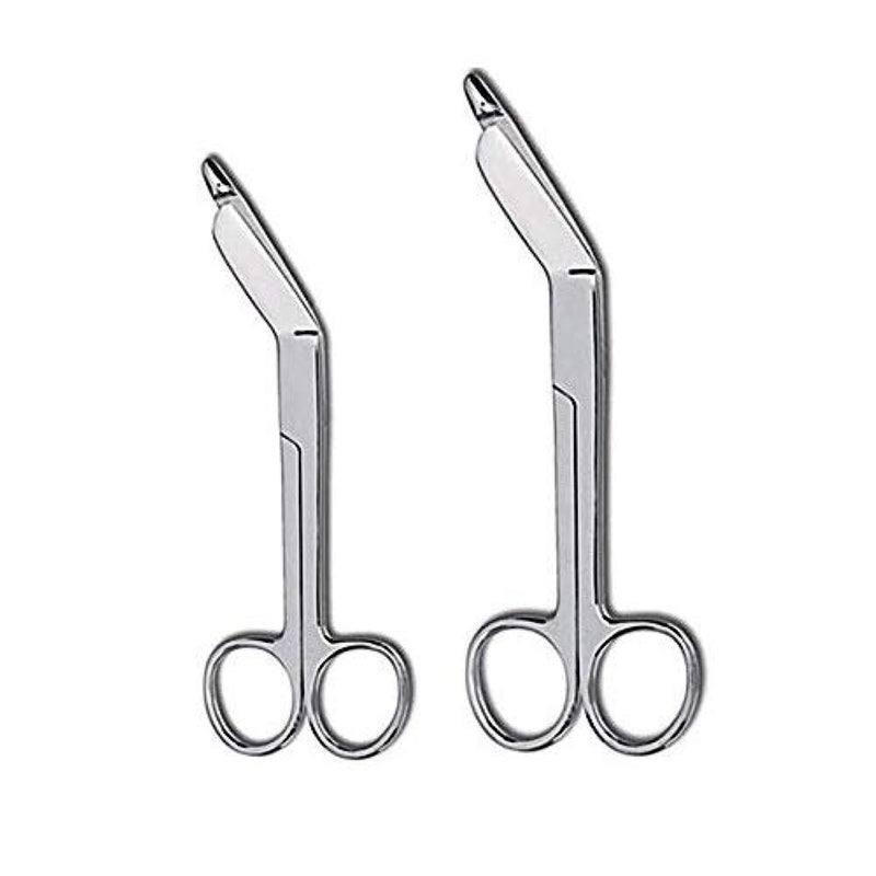 FORGESY Lister Bandage Scissors 2 Piece Set - 5.5"& 7.5"Surgical Instruments Made of Premium Grade Stainless Steel Ideal for EMTs, Medical Students, Paramedics, Doctors. Veterinarians, Nurses - Image 2