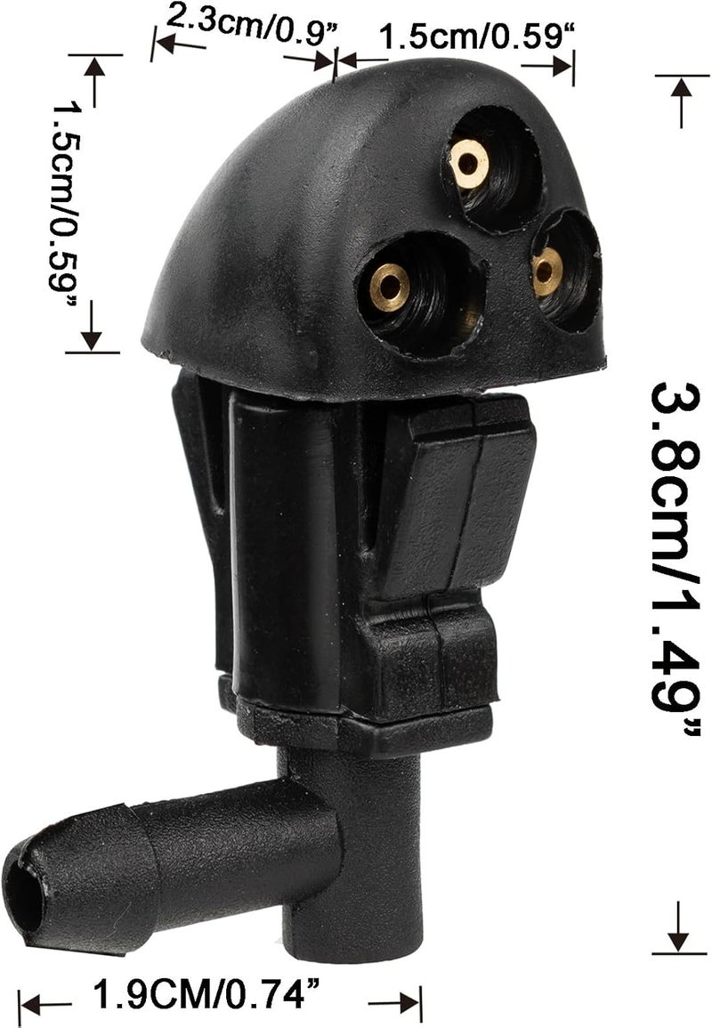 DEMULAX X2 Front Windscreen Wiper Washer Jet Nozzles for Chevrolet Cruze - Image 2