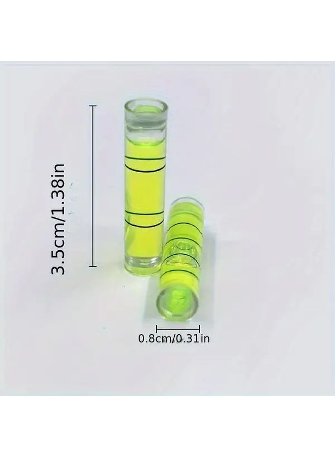 10 Pcs Mini Spirit Levels Durable Bubble Level for Compasses Electronic Scales - Image 4