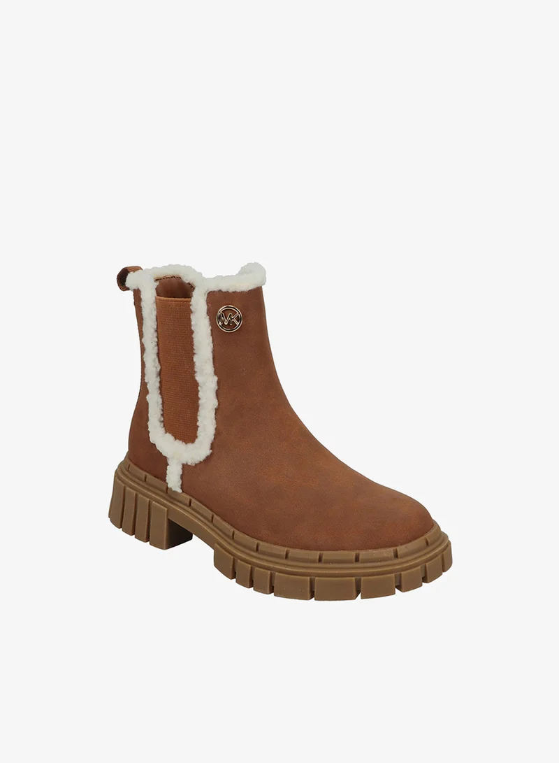 Michael Kors  Sherpa Detail Chunky Chelsea Boots  | Best Price UAE