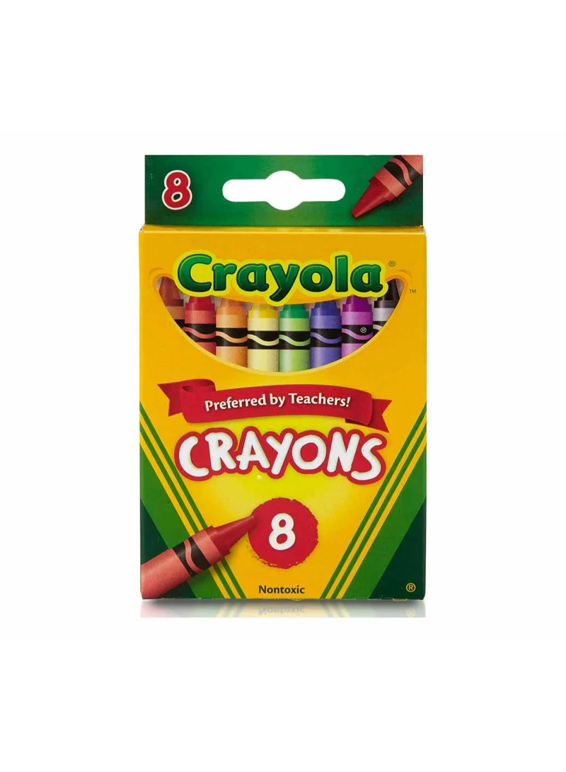 Crayola Crayola 8 Crayons Pack – Master Box 48 Packs (384 Crayons) | Non-Toxic Kids Coloring