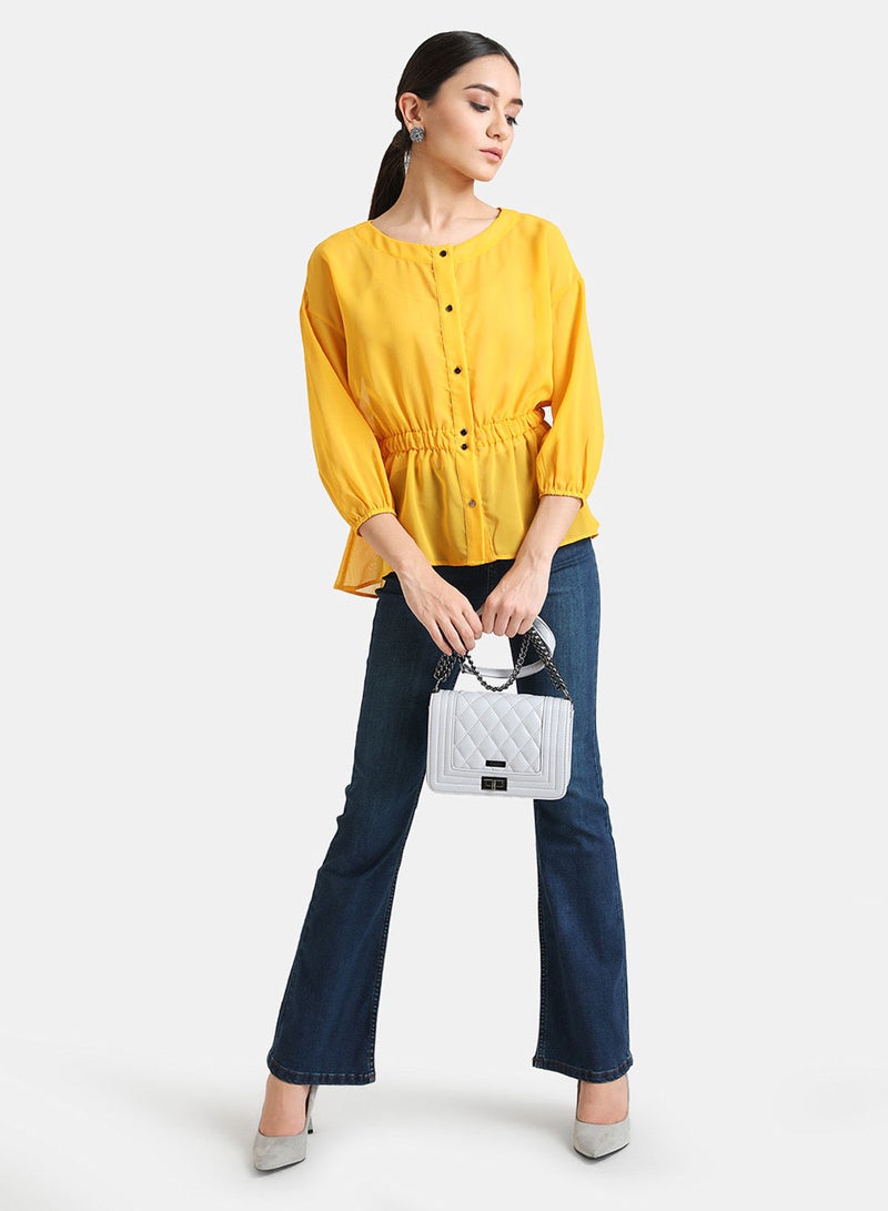 Kazo TOP WITH ELASTICATED WAIST  - Image 4