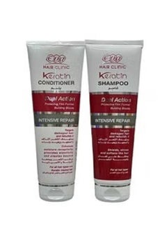Eva Shampoo and conditioner to restore damaged and stressed hair and rebuild it 230 ml 