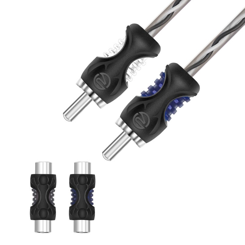 RECOIL Speaker Wire to RCA Adapter With Female Coupler (Pair) - Image 2