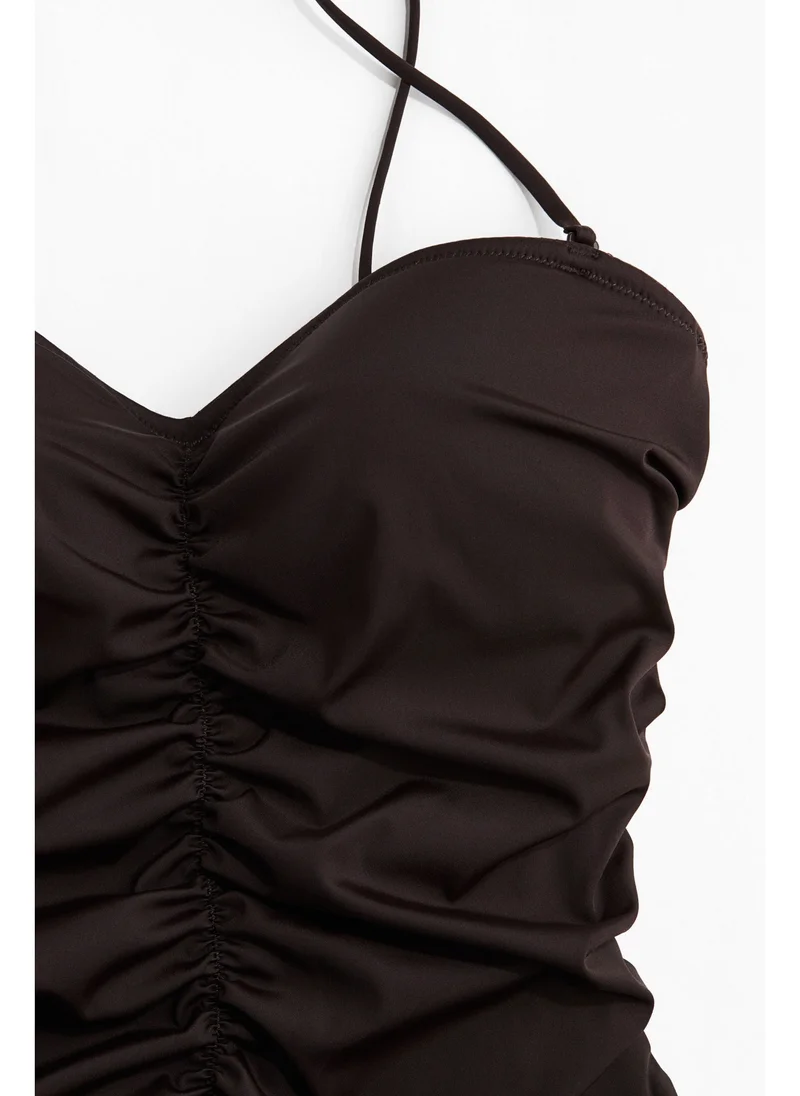 اتش اند ام Medium Shape Bandeau swimsuit