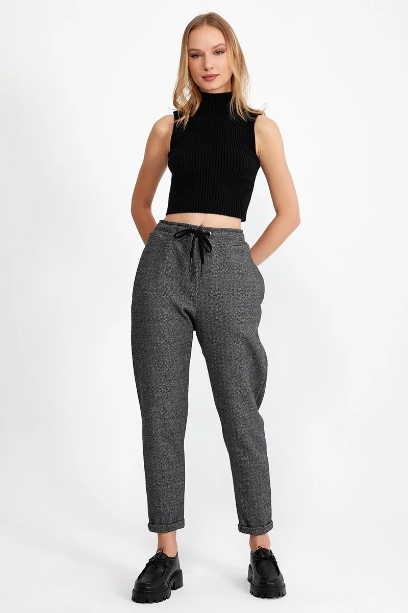الكسندر جاردي Alexandergardi Double Leg Comfort Fit Trousers (E23-50902)