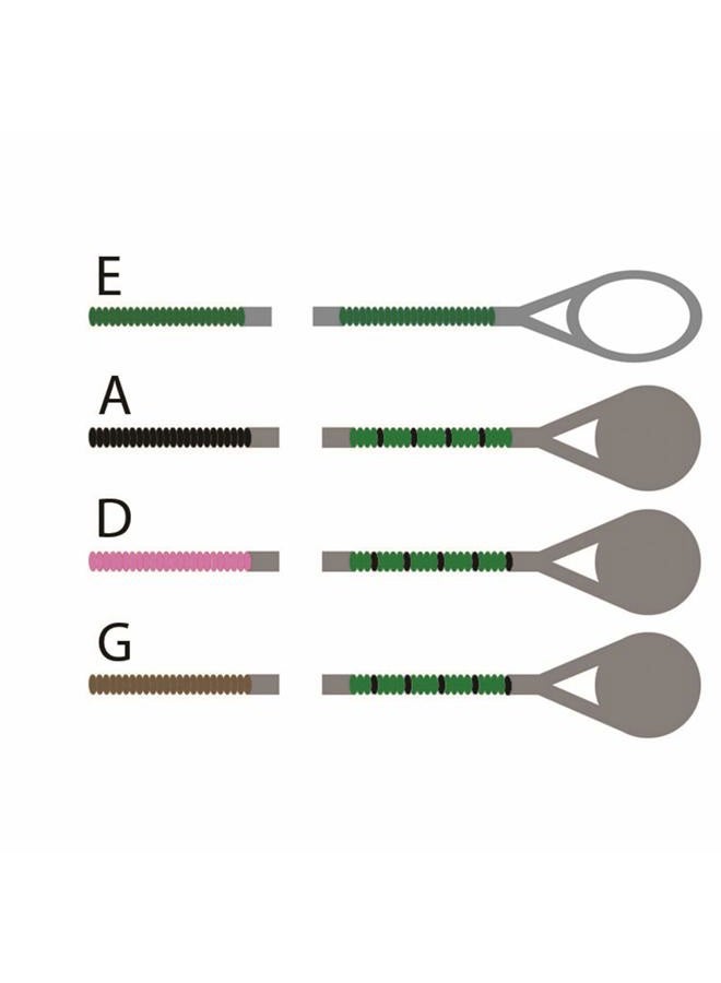 Pirastro مجموعة أوتار كمان إيفاه بيرازي 4/4 - قياس متوسط، حلقة فولاذية، نهاية E - Image 2