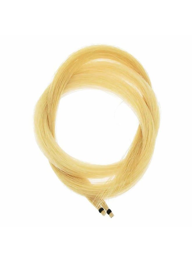 KAIY 2 Hanks Mongolian Horse Bow Hair for Violin, Professional Violin Bow Hair Made of Genuine, 29.5 Inch Natural White - Image 1