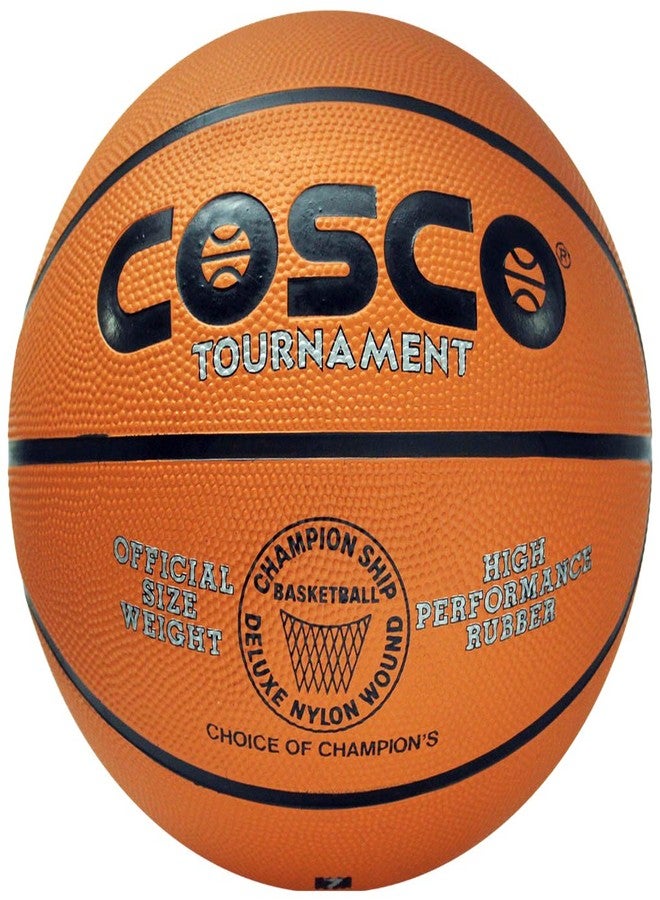 Cosco Tournament Basket Ball, Size 7 (Orange) - Image 1