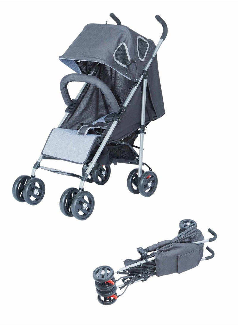BABYCARA Baby Stroller Lightweight Foldable Adjustable Seat Can Sit and Lie Down  - Image 1