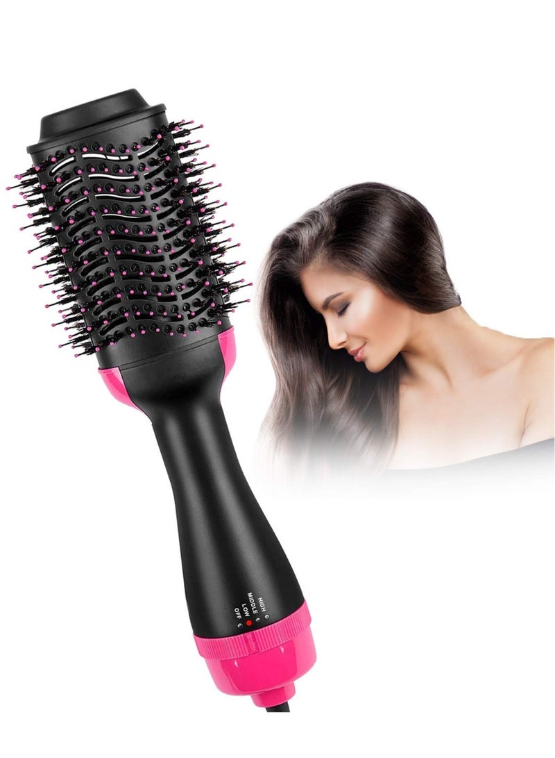 general Hot Hair Brush For Women/Hair Dryer Brush  Volumizer Professional Brush Hairdryer Hot Comb Hair Blower and Styler (Black) - Image 1