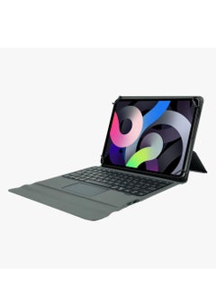 Protect Universal Keyboard Leather Case Stand Cover with Trackpad for Windows Android iOS Smartphone Fits most 7-11" Tablets | WR200  - Image 2