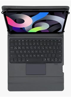Protect Universal Keyboard Leather Case Stand Cover with Trackpad for Windows Android iOS Smartphone Fits most 7-11" Tablets | WR200  - Image 5