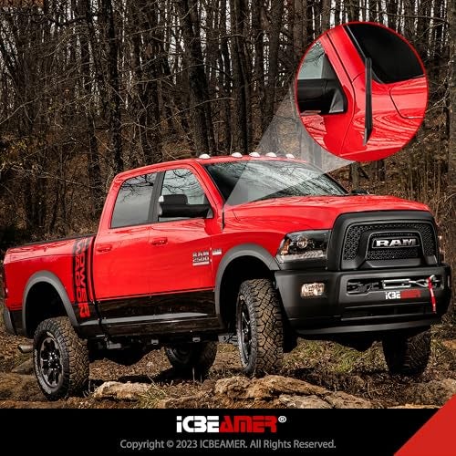 ICBEAMER [2024 Upgraded] ICBEAMER 5" Carbon Fiber & Matte Black Short Antenna – Polished Aluminum, Internal Copper Coil – Universal AM/FM Radio Replacement for Cars, Trucks & Vans - Image 4