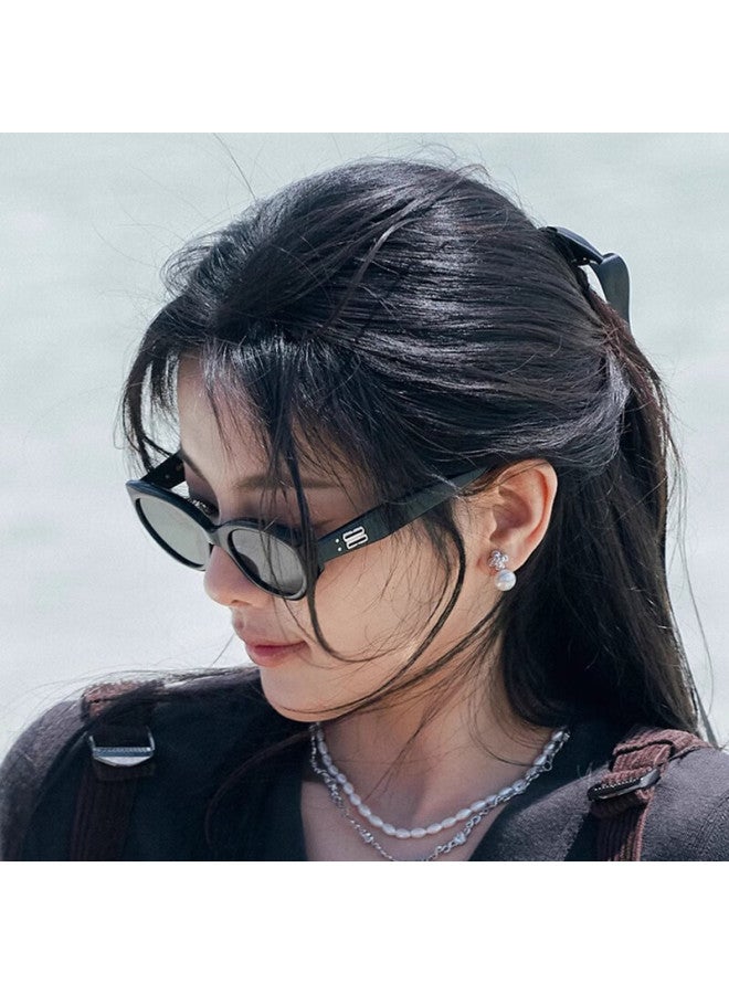 Gogosoon Rococo Chapter Ruan Tongmo Cat Eye Board Material High-end Sungl For Women, New Style Uv Protection For Nearsighted - Image 2