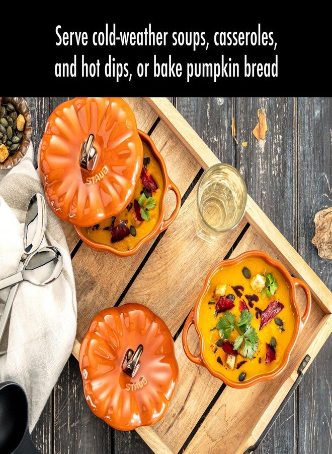 STAUB Pumpkin Cocotte 24-oz 40511-554 - Image 3