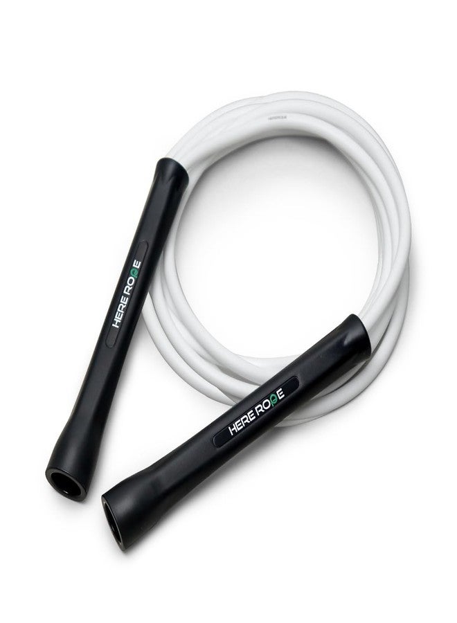 WILLGOO Hererope 6MM PVC Jump Rope for Men & Women Fitness, Speed, Tricks, Cardio Training, Boxing Jump Rope with Unbreakable Handles and Non-Kinking Skipping Rope, Adjustable Jumprope for Indoor Outdoor - Image 1