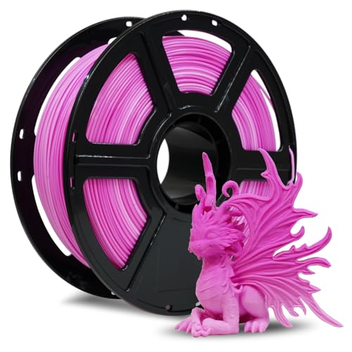 FLASHFORGE Rapid PLA Filament 1.75mm Pink White Gradient, 500mm/s High Speed Printing, 3D Printer Filament 1kg Spool, Dimensional Accuracy +/- 0.02mm, Enjoy Exceptional Print Quality - Image 1