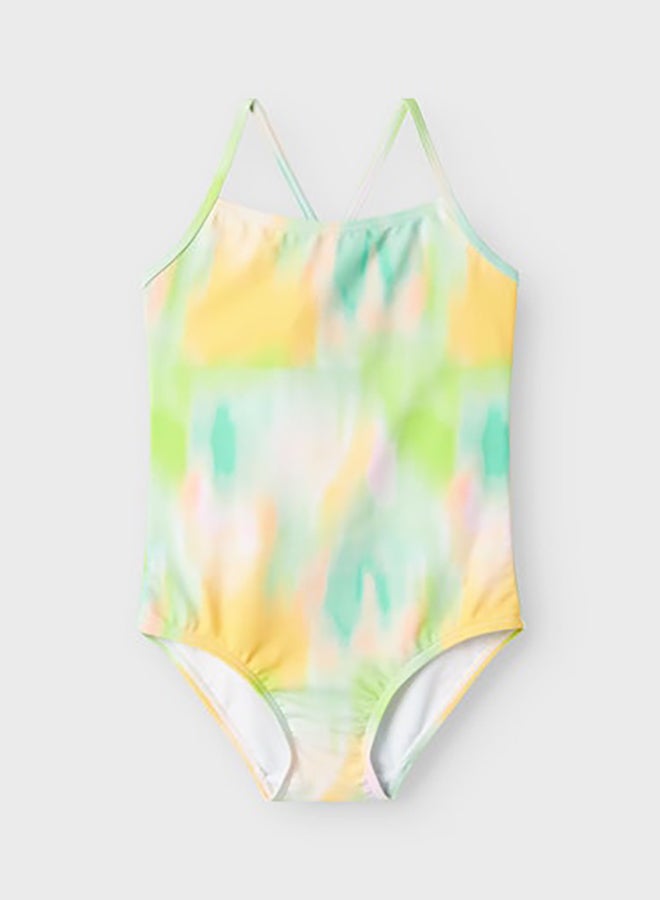NAME IT Name It Kids Girls Zelia Swimsuit  - Image 4