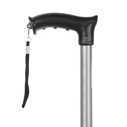 iwalk; Changing Lives iWalk Walking Stick for Old People, Adult Men/Women, Patients & Physically Challenged with Adjustable Height Strong Steel Body (Silver). - Image 2