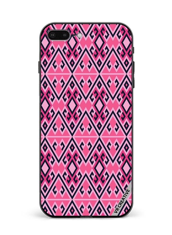 VR CREATIVE Protective Case Cover For Apple iPhone 7 Plus/8 Plus Strips Design Multicolour - Image 1