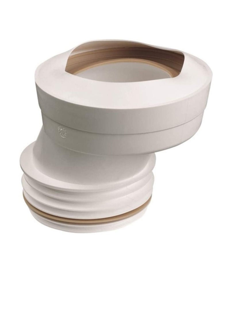 High Quality Standard WC Connector Toilet Pan Connector (Offset 40 mm) - Image 2