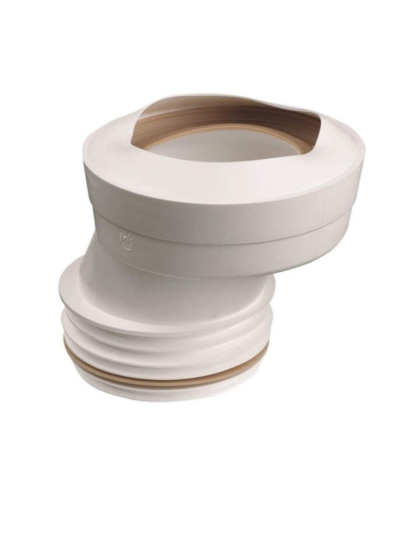 High Quality Standard WC Connector Toilet Pan Connector (Offset 40 mm) - Image 1