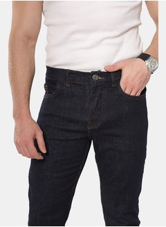 WHITE RABBIT Slim Fit Heather Dark Blue Jeans  - Image 5