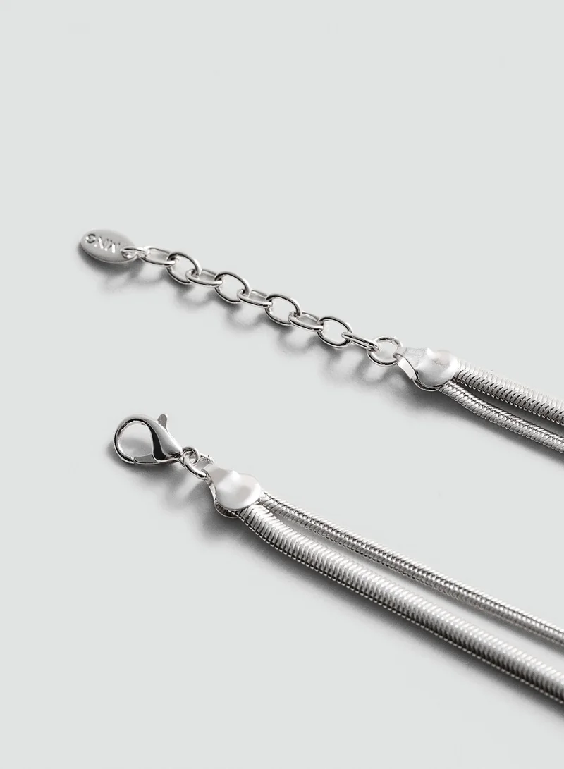 MANGO Slim Chain Necklace