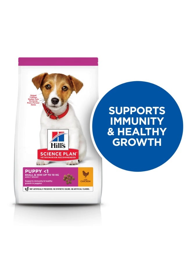 Hill's Science Plan Small & Mini Puppy Food with Chicken - 6KG - Image 3